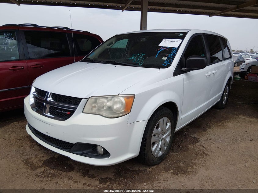 Vin: 2c4rdgbg4jr176376, lot: 46289462, dodge grand caravan se 20182