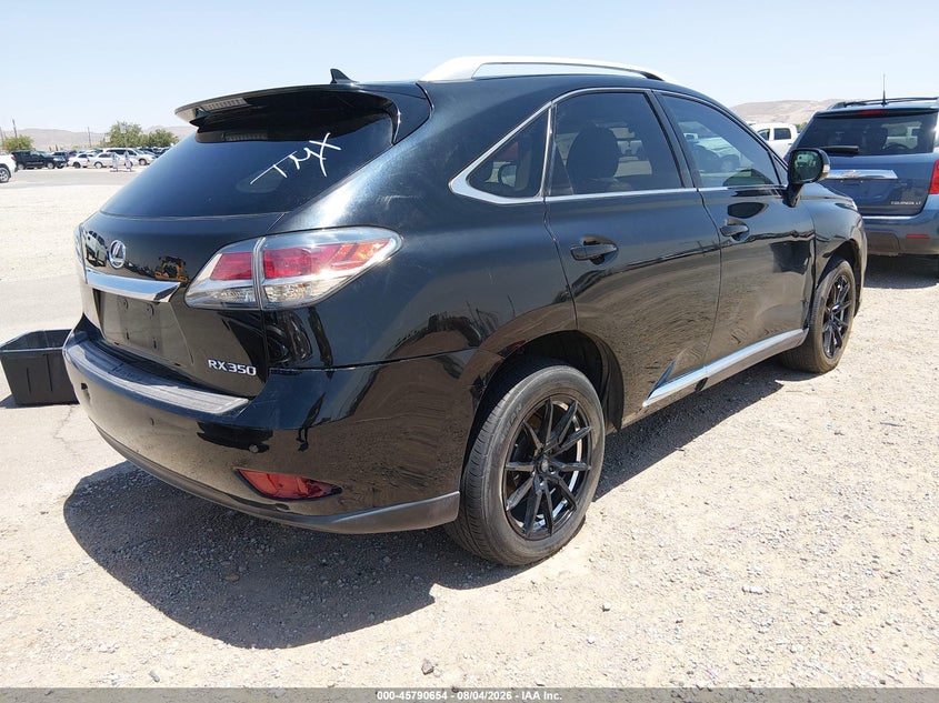 2013 LEXUS RX 350 auction photo 4