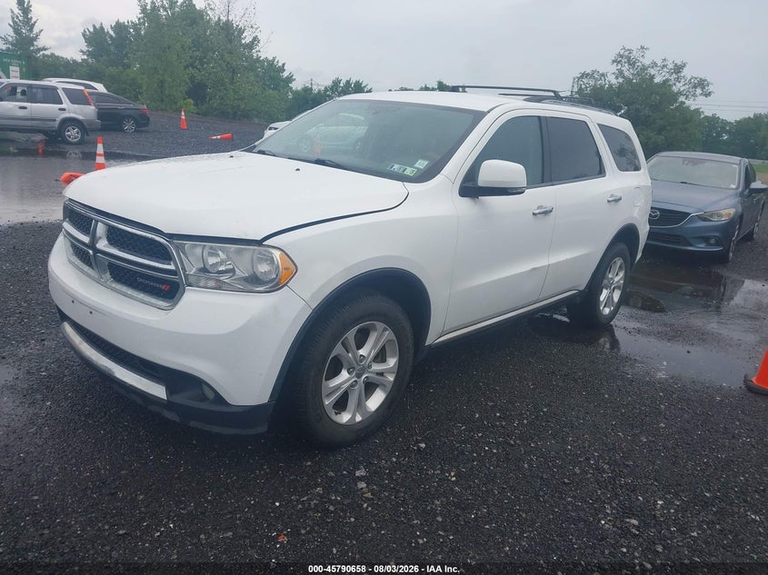 Vin: 1c4rdhdg6dc547523, lot: 46289489, dodge durango crew 20132
