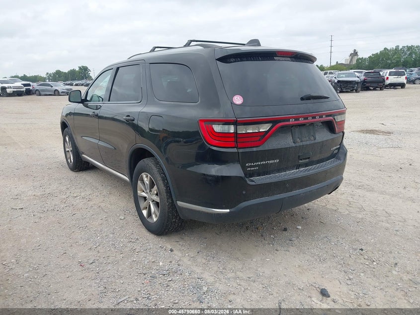 Vin: 1c4rdjdg3ec481747, lot: 46289491, dodge durango limited 20143