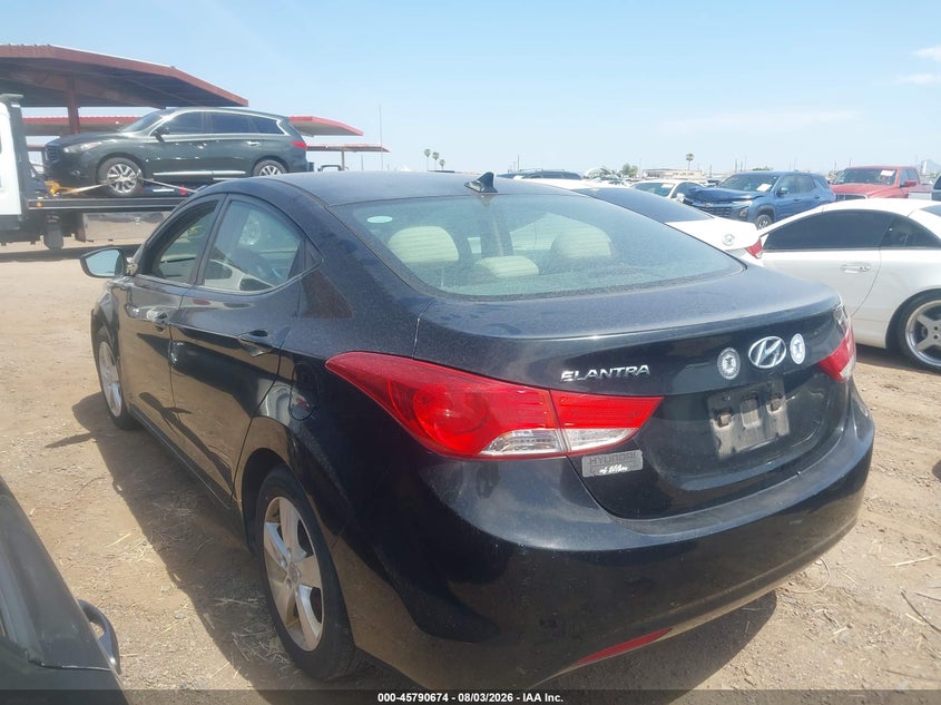 Vin: 5npdh4ae4bh004778, lot: 46289505, hyundai elantra gls 20113