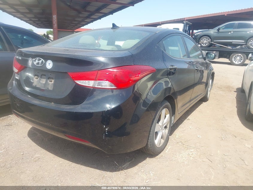 Vin: 5npdh4ae4bh004778, lot: 46289505, hyundai elantra gls 20114