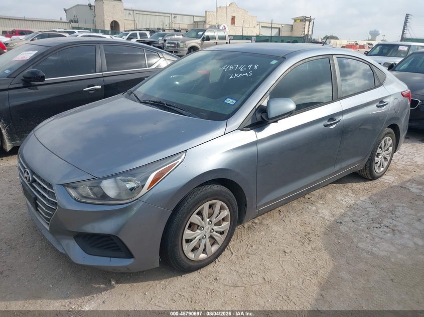 Vin: 3kpc24a31ke055476, lot: 46289528, hyundai accent se 20192