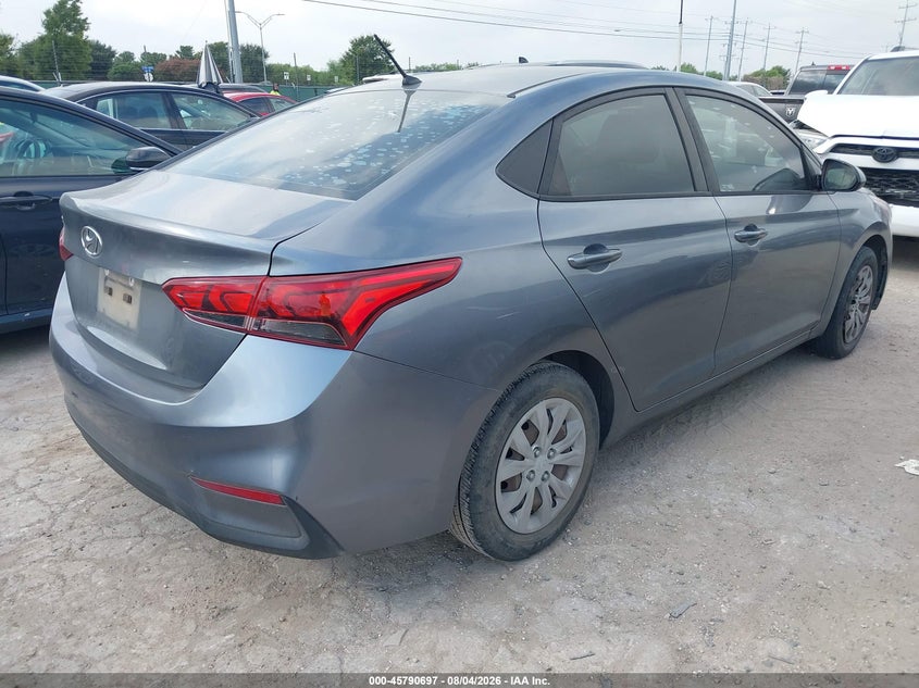 Vin: 3kpc24a31ke055476, lot: 46289528, hyundai accent se 20194