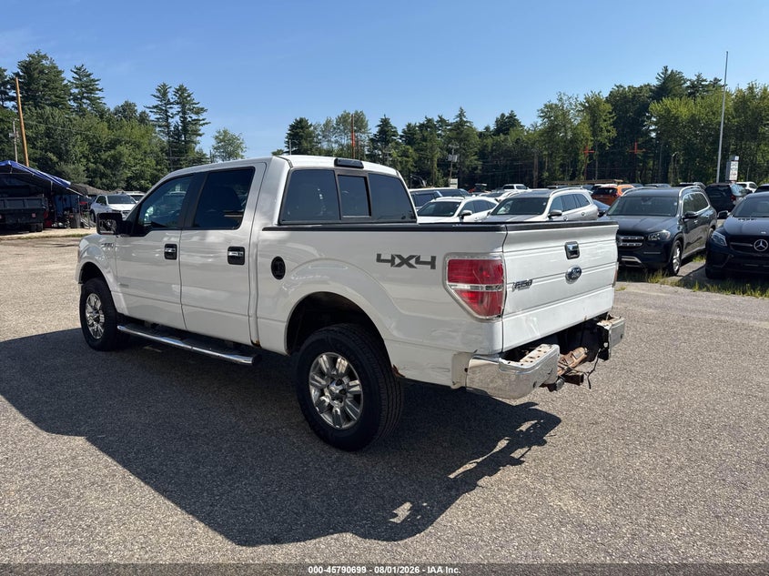 Vin: 1ftfw1etxbfc82231, lot: 46289530, ford f-150 xlt 20113