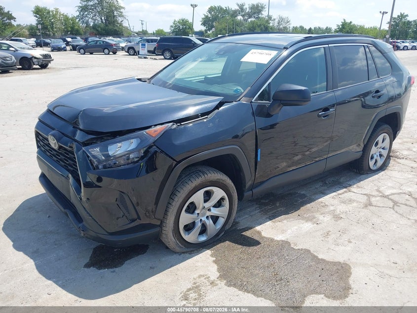 Vin: 2t3f1rfv4kc007709, lot: 46289539, toyota rav4 le 20192
