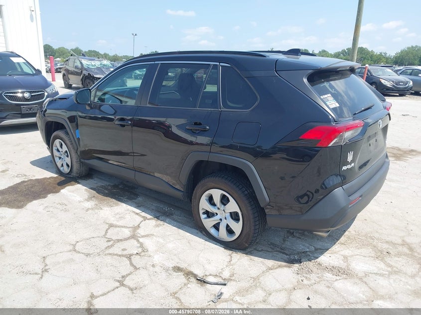 Vin: 2t3f1rfv4kc007709, lot: 46289539, toyota rav4 le 20193