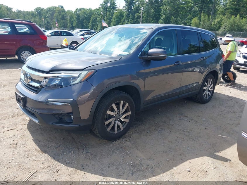 Vin: 5fnyf6h30kb099362, lot: 46289540, honda pilot ex 20192