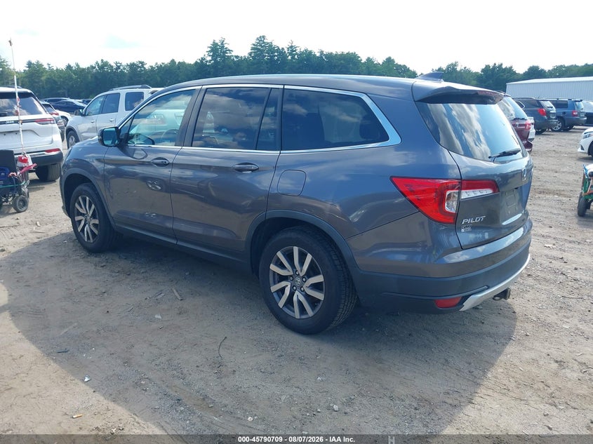 Vin: 5fnyf6h30kb099362, lot: 46289540, honda pilot ex 20193