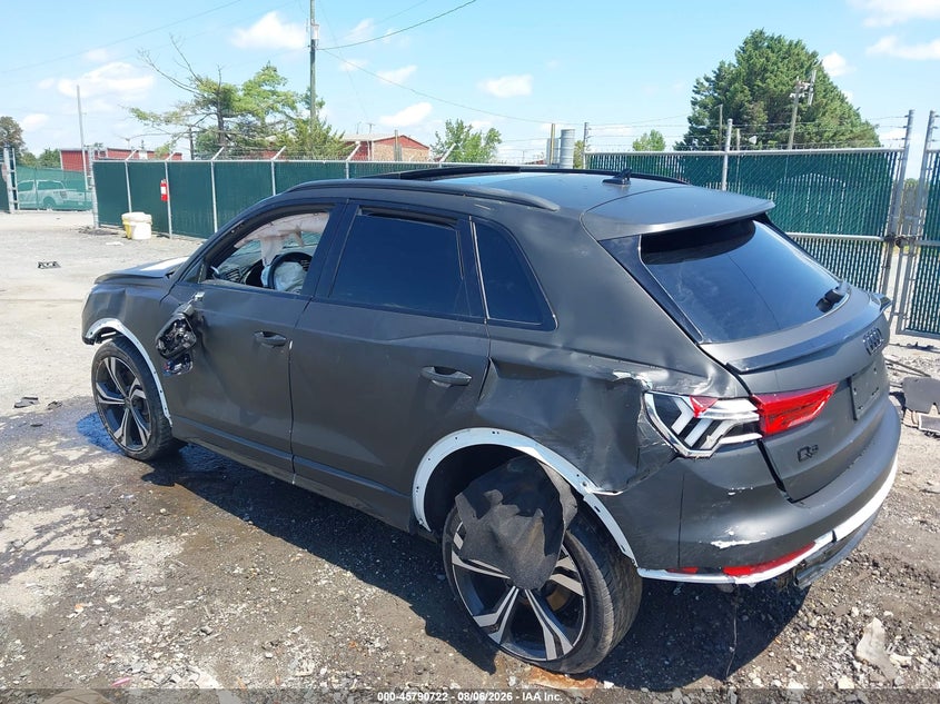 Vin: wa1eecf30r1081142, lot: 46289553, audi q3 premium plus 45 tfsi s line quattro tiptronic 20243
