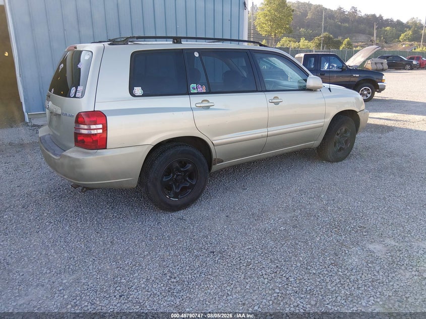 TOYOTA HIGHLANDER 2003 VIN JTEGD21A230058794