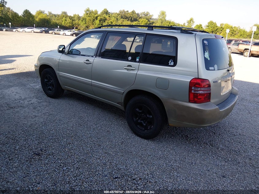 2003 TOYOTA HIGHLANDER auction photo 3