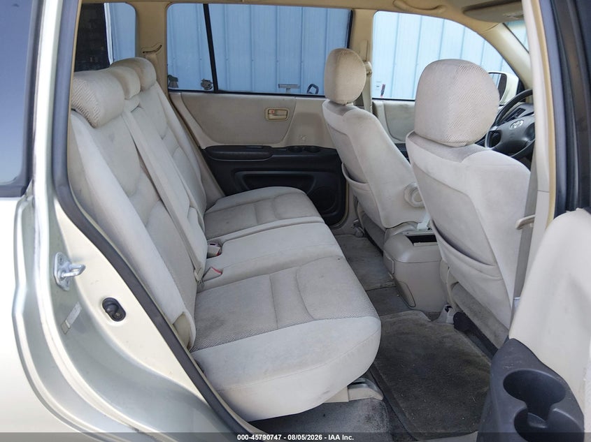 2003 TOYOTA HIGHLANDER auction photo 8