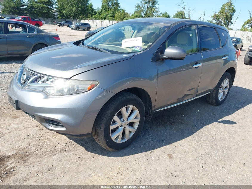 Vin: jn8az1mwxdw313806, lot: 46289580, nissan murano s 20132