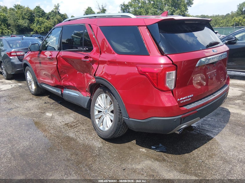 Vin: 1fmsk8fh2lgc97343, lot: 46289633, ford explorer limited 20203