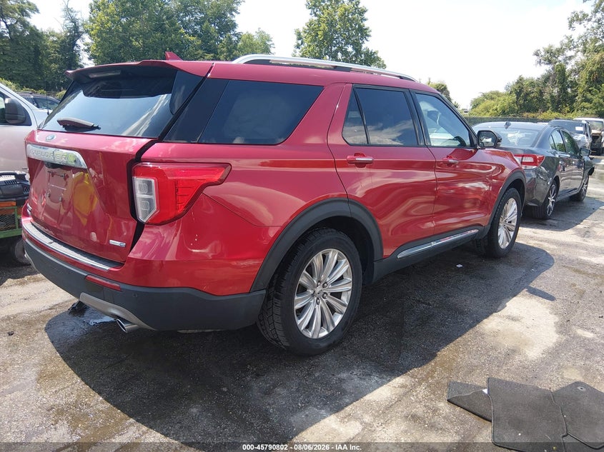 Vin: 1fmsk8fh2lgc97343, lot: 46289633, ford explorer limited 20204