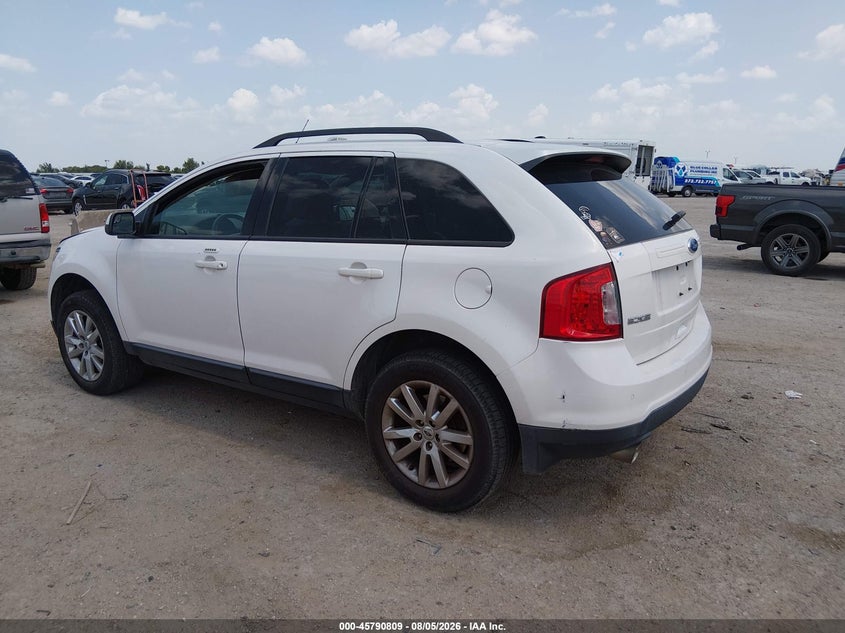 Vin: 2fmdk3jc4cba69259, lot: 46289640, ford edge sel 20123