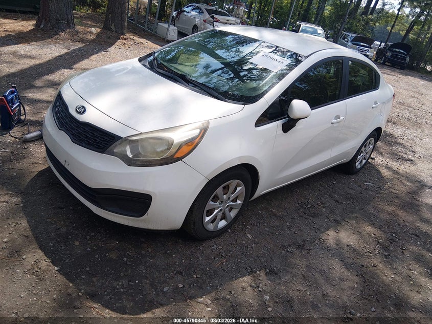 Vin: knadm4a34f6425407, lot: 46289676, kia rio lx 20152