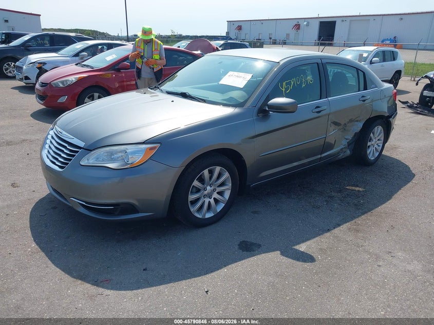 Vin: 1c3ccbbb0cn205151, lot: 46289677, chrysler 200 touring 20122