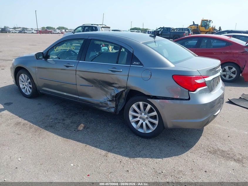 Vin: 1c3ccbbb0cn205151, lot: 46289677, chrysler 200 touring 20123