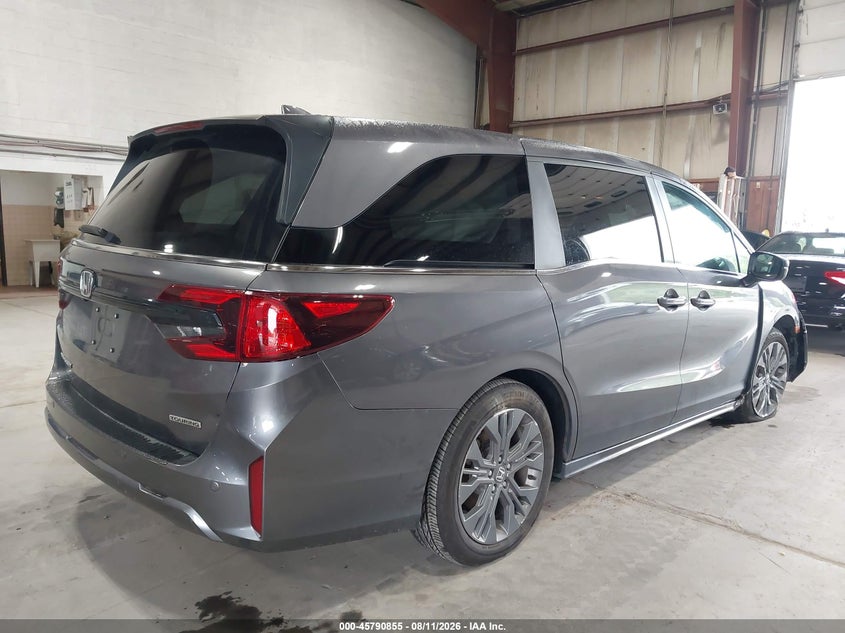 Vin: 5fnrl6h84tb020964, lot: 46289686, honda odyssey touring 20264