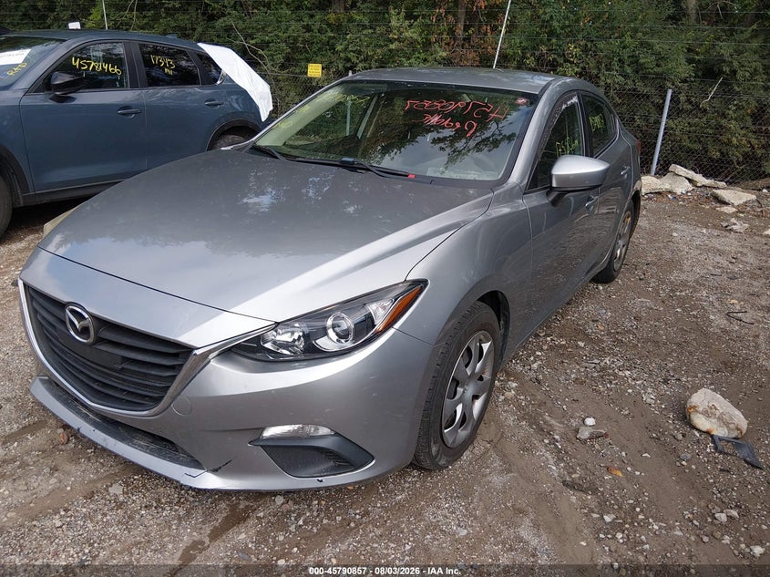 Vin: jm1bm1u74e1148812, lot: 46289688, mazda mazda3 i sport 20142