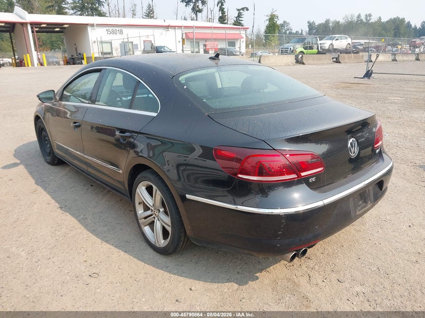 2013 VOLKSWAGEN CC auction photo 3