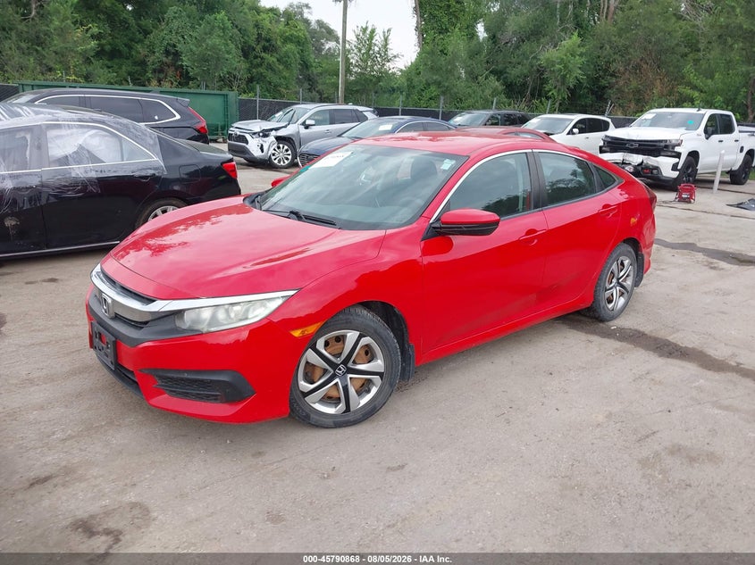 Vin: 2hgfc2f59jh541725, lot: 46289699, honda civic lx 20182