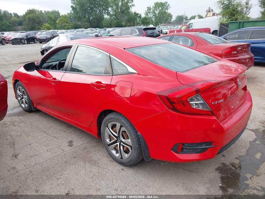 Vin: 2hgfc2f59jh541725, lot: 46289699, honda civic lx 20183