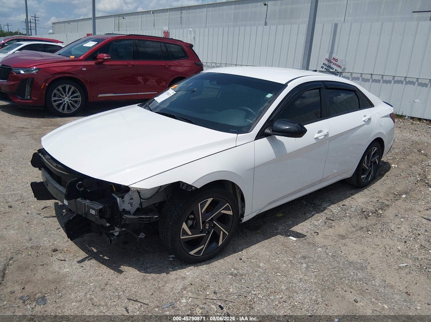 Vin: kmhlm4dg0su881192, lot: 46289703, hyundai elantra sel sport 20252