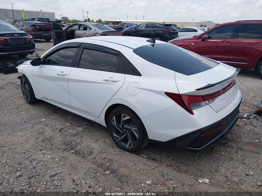 Vin: kmhlm4dg0su881192, lot: 46289703, hyundai elantra sel sport 20253