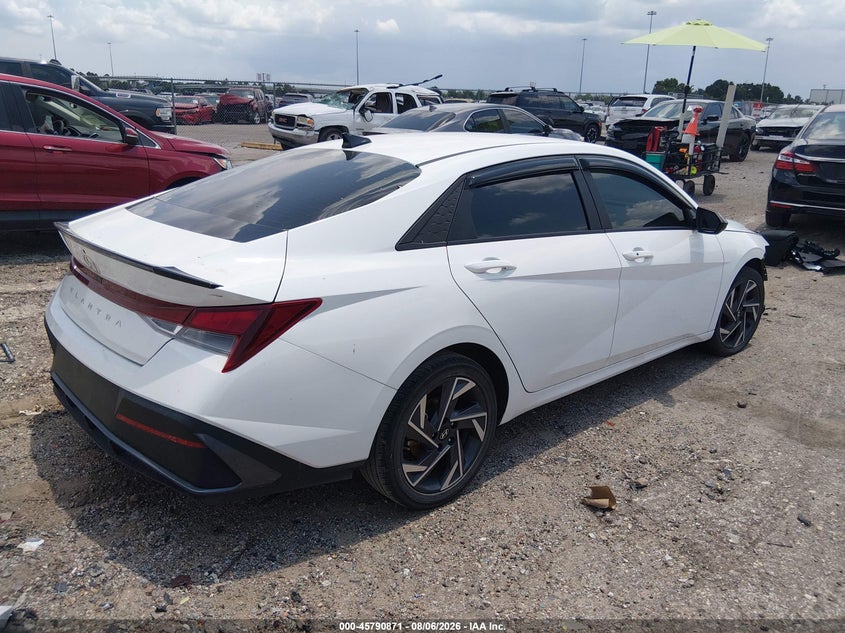 Vin: kmhlm4dg0su881192, lot: 46289703, hyundai elantra sel sport 20254