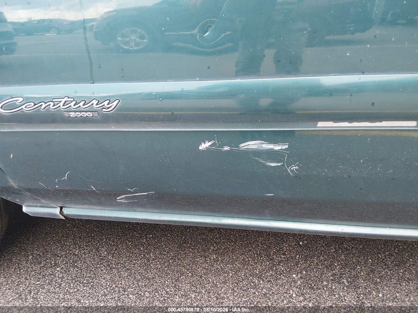 BUICK CENTURY 2000 VIN 2G4WS52J7Y1177227
