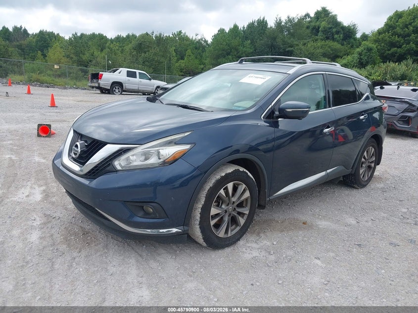 Vin: 5n1az2mg0fn275520, lot: 46289731, nissan murano sl 20152