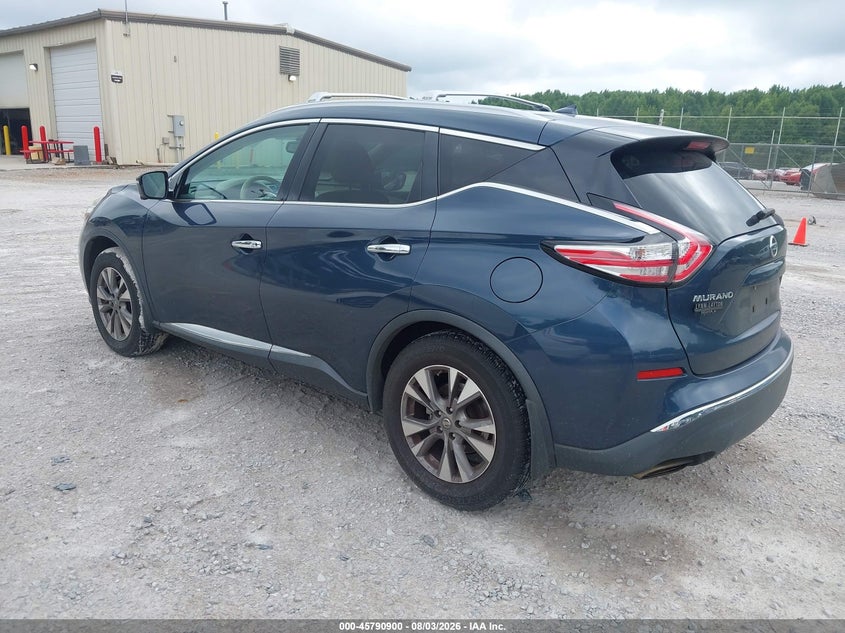Vin: 5n1az2mg0fn275520, lot: 46289731, nissan murano sl 20153