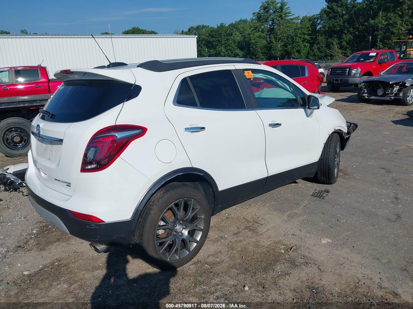 Vin: kl4cj2sm3kb705124, lot: 46289748, buick encore awd sport touring 20194