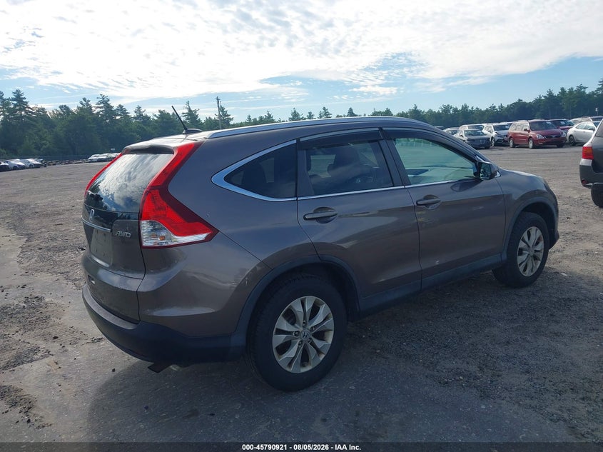 Vin: 5j6rm4h70dl037360, lot: 46289752, honda cr-v ex-l 20134
