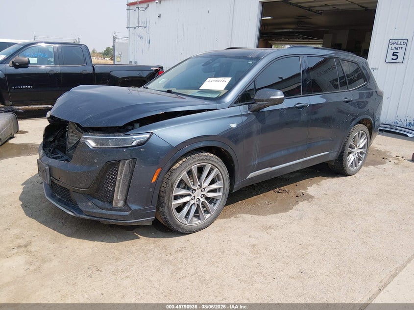 Vin: 1gykphrs6lz113288, lot: 46289767, cadillac xt6 sport/platinum sport 20202