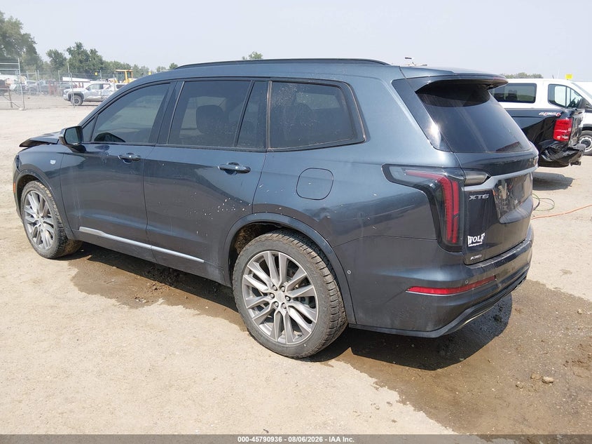 Vin: 1gykphrs6lz113288, lot: 46289767, cadillac xt6 sport/platinum sport 20203