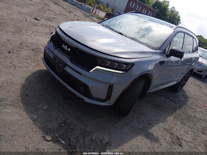 Vin: 5xyrk4lf5ng122296, lot: 46289775, kia sorento sx 20222