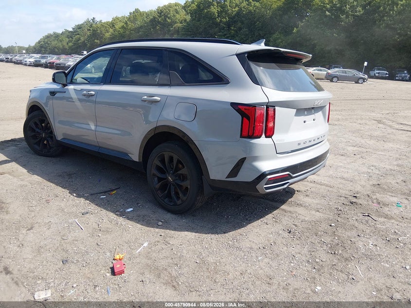 Vin: 5xyrk4lf5ng122296, lot: 46289775, kia sorento sx 20223