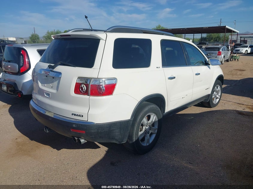 2007 GMC ACADIA auction photo 4