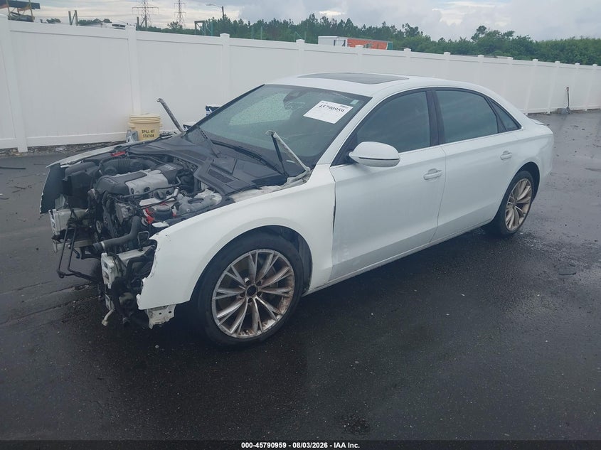 2013 AUDI A8 L auction photo 2