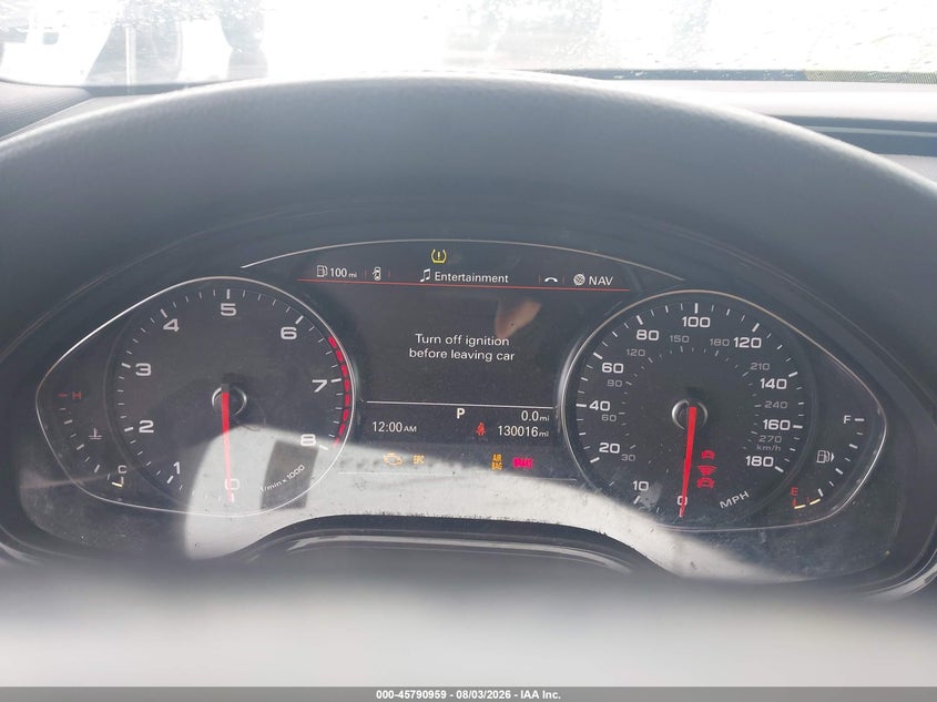 2013 AUDI A8 L auction photo 7