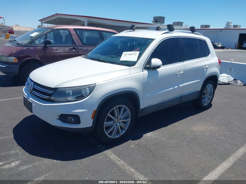 Vin: wvgav7ax5cw518371, lot: 46289803, volkswagen tiguan se 20122
