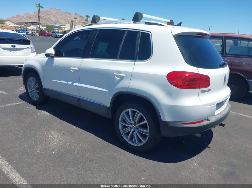 Vin: wvgav7ax5cw518371, lot: 46289803, volkswagen tiguan se 20123