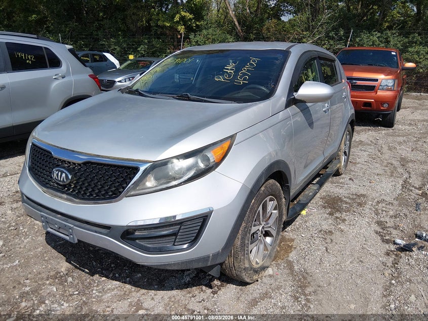 Vin: kndpb3acxe7656403, lot: 46289832, kia sportage lx 20142