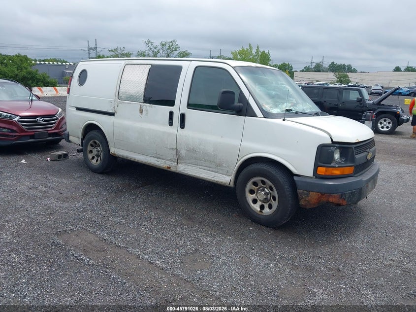 Vin: 1gcsgafx0c1120734, lot: 46289857, chevrolet express 1500 work van 2012 img_1