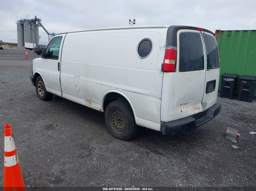 Vin: 1gcsgafx0c1120734, lot: 46289857, chevrolet express 1500 work van 20123