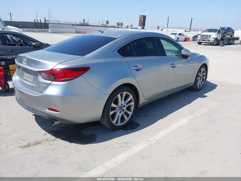 Vin: jm1gj1v50f1194988, lot: 46289897, mazda mazda6 i touring 20154